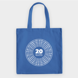 Sacred Stream 20th Anniversary Tote Bag