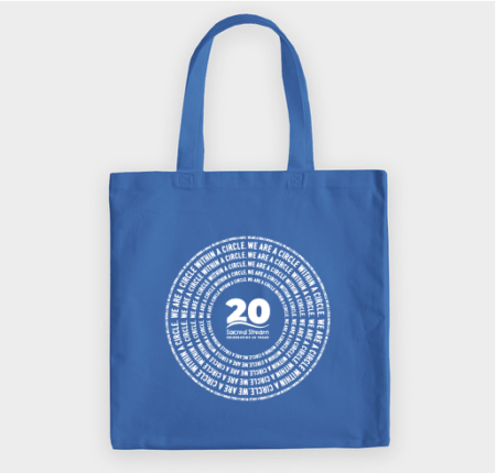 Sacred Stream 20th Anniversary Tote Bag