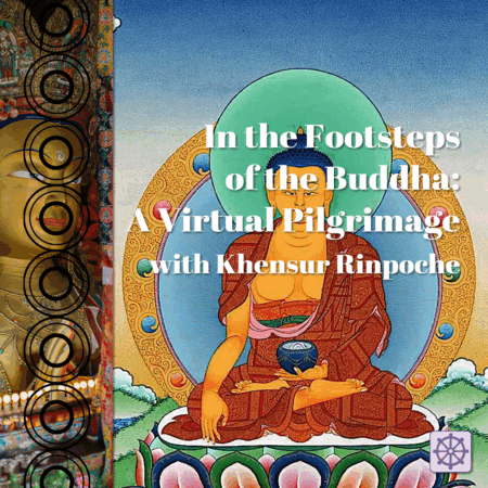 In the Footsteps of the Buddha: A Virtual Pilgrimage with Khensur Thupten Tenzin Rinpoche (On Demand)